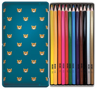 Kredki ołówkowe 12 kolorów BB Boys Interdruk